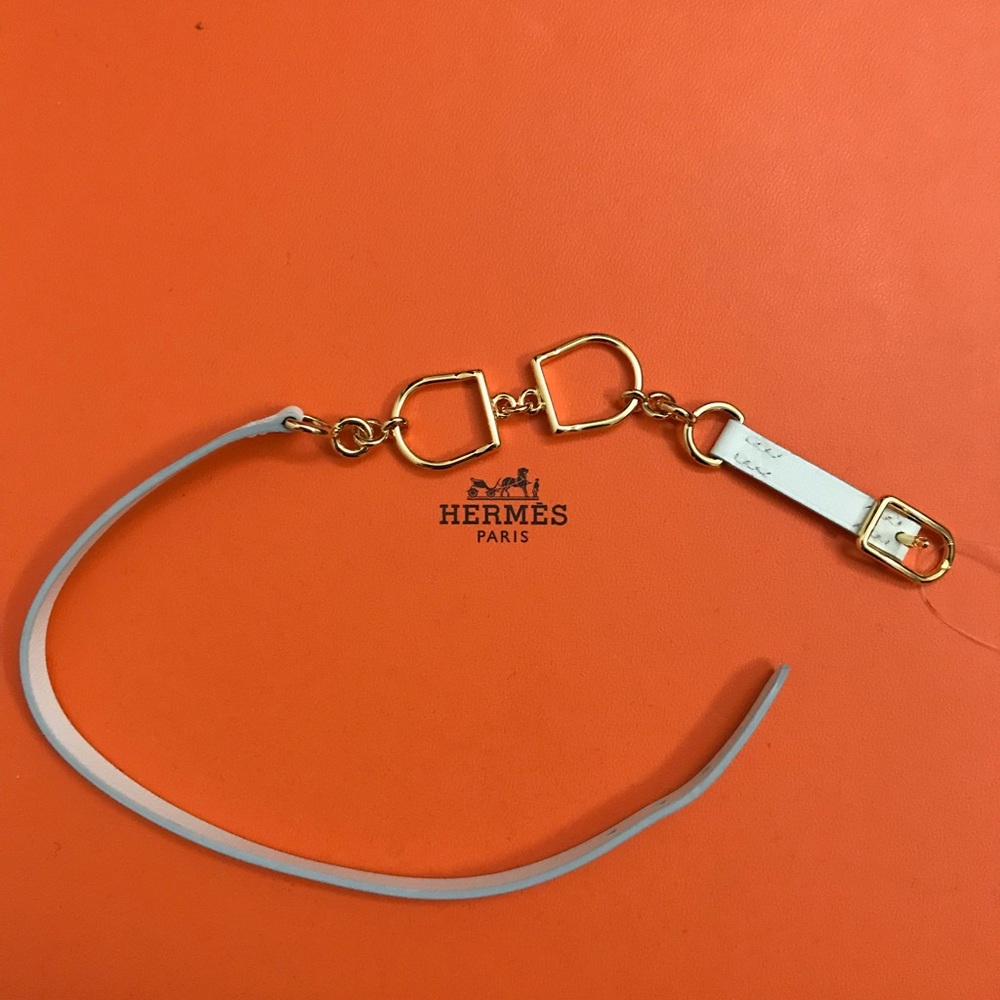 Hermès Etrier Double Tour Ve Bracelet (FREE Cartier 🎁) - Picture 2 of 14